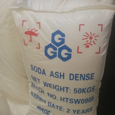 O carbonato de sódio branco puro pulveriza 99,2% a soda Ash Dense Na 2CO3