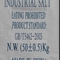 CAS NENHUMA 7647-14-5 matéria têxtil de tingidura do detergente industrial de sais 0.15-0.85mm
