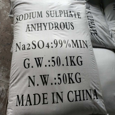 SSA anídrico NA2SO4 do sulfato de sódio 99% de CAS 7757-82-6 para a indústria têxtil